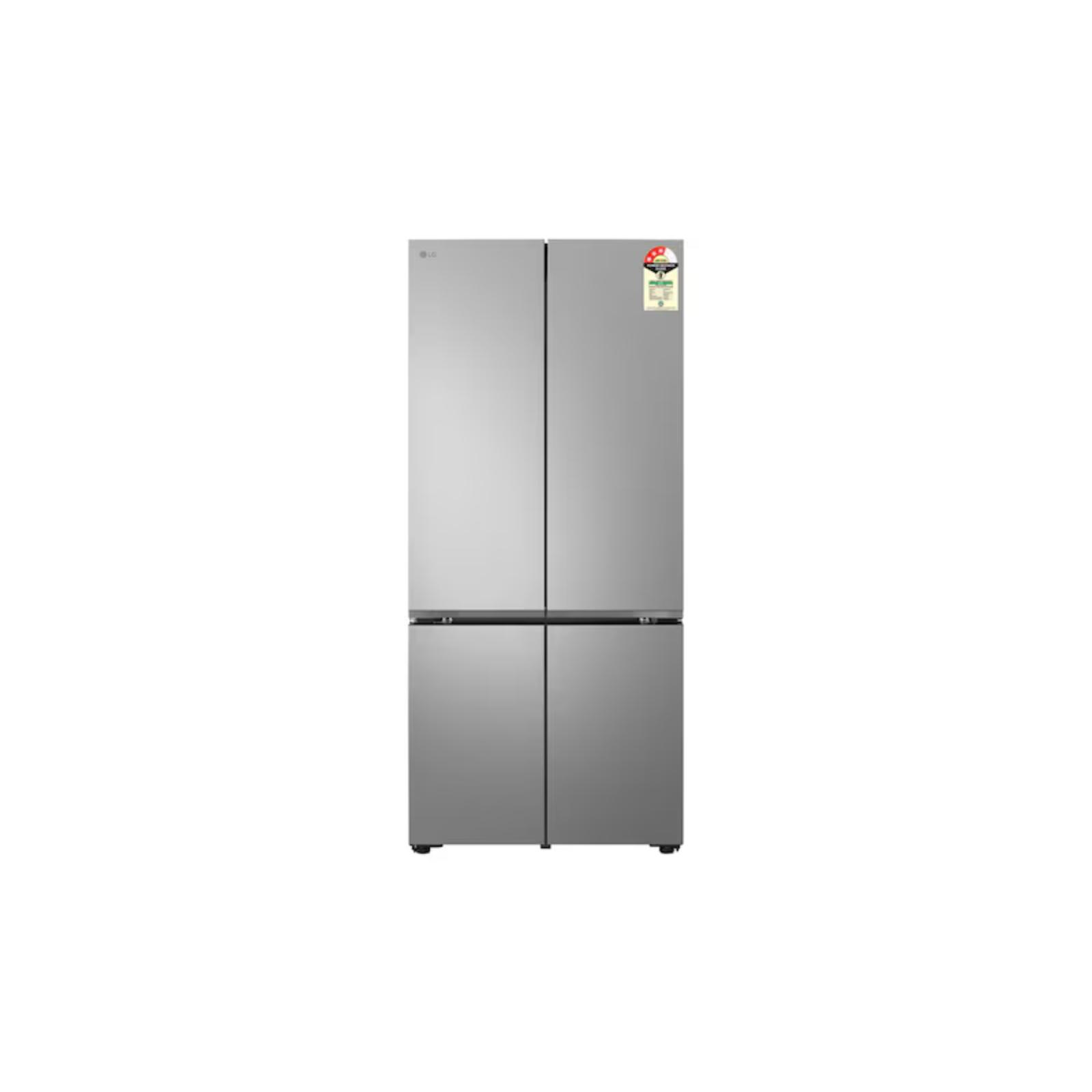 LG 574 L French Door, Convertible Side By Side Refrigerator (GV-B23FFLMB)