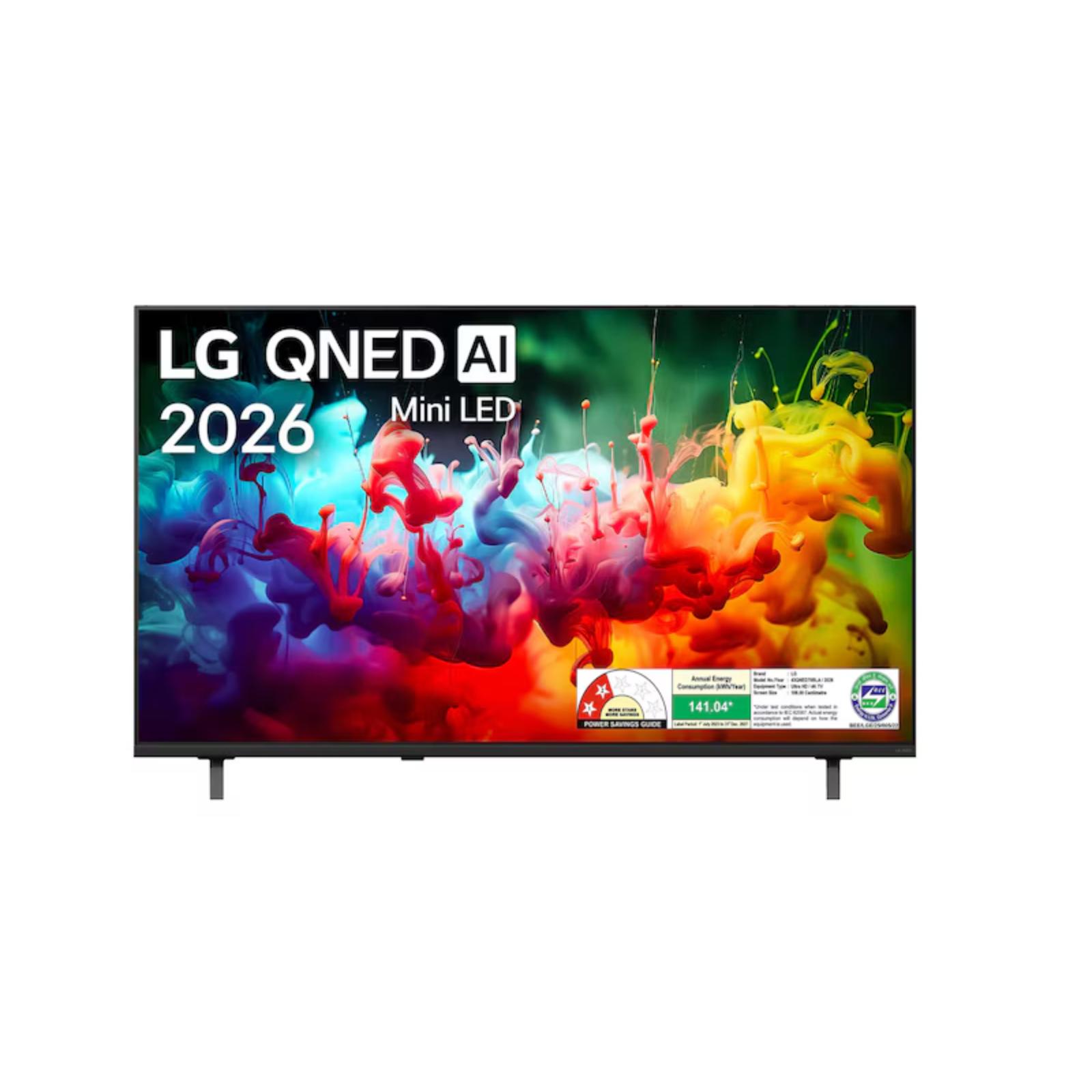 LG 43" 4K Smart QNED TV(43QNED70BLA)