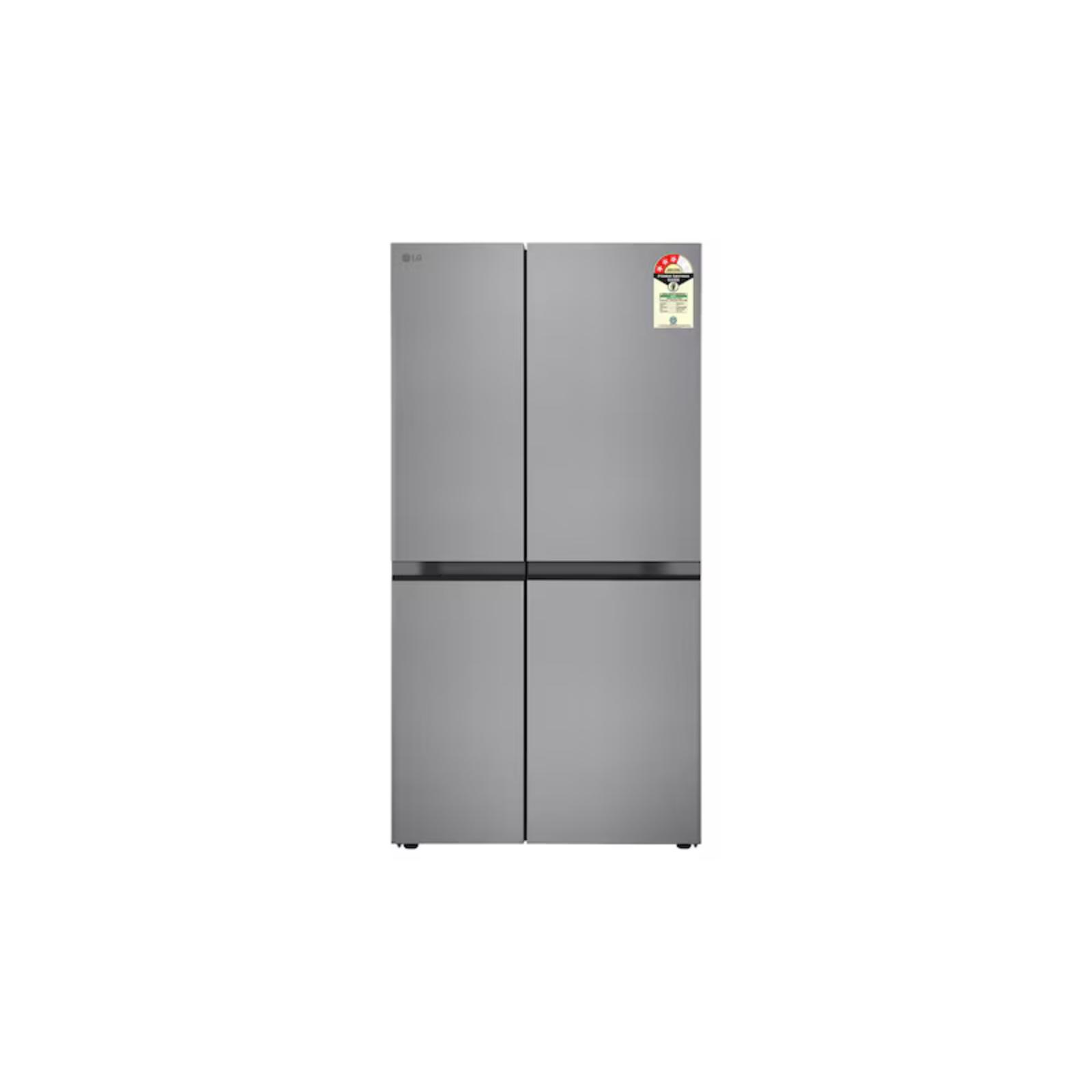 LG 650 L Convertible Side By Side Refrigerator (GL-B257JPZ3)