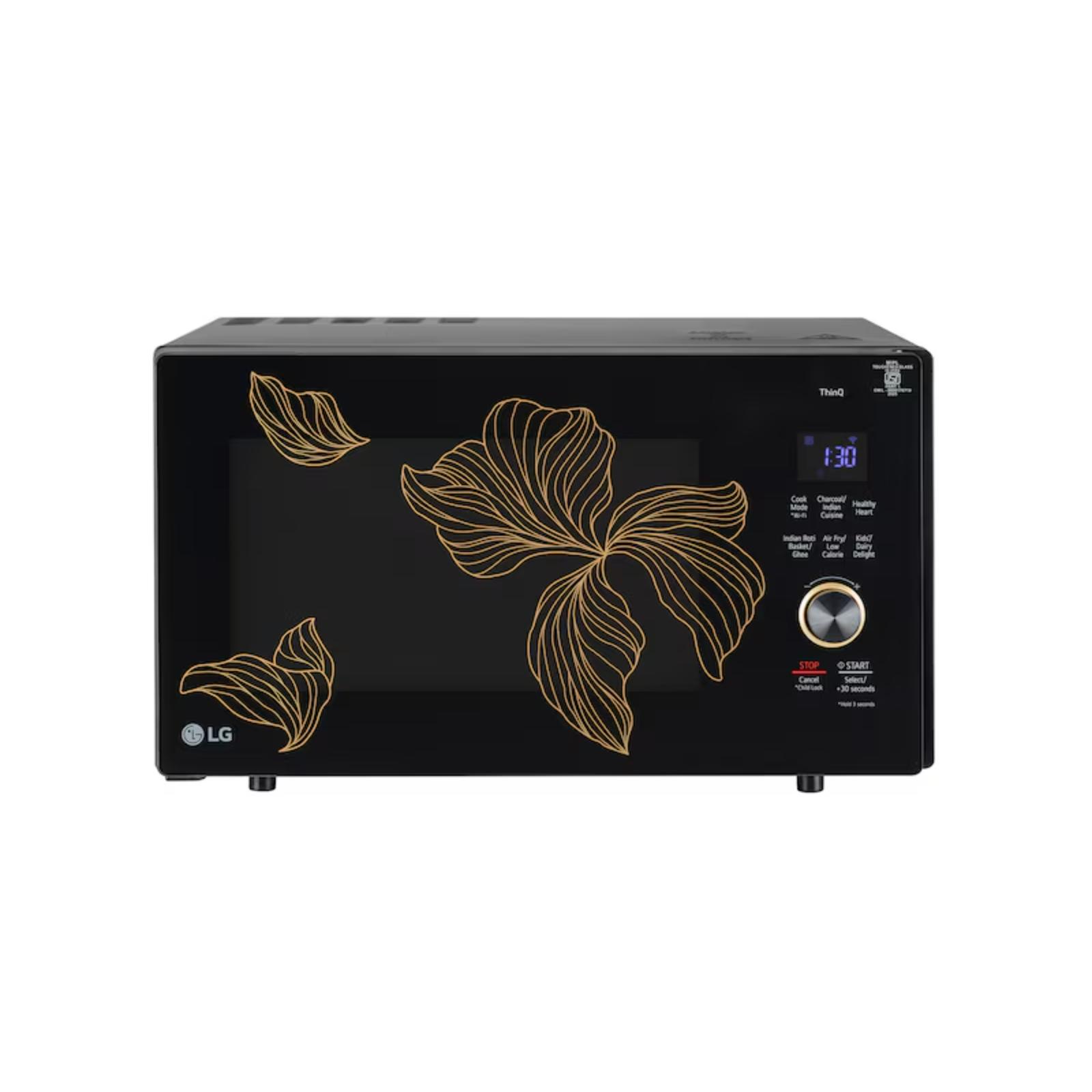 LG 28 L Charcoal Microwave Oven (MJEN286UGWF)