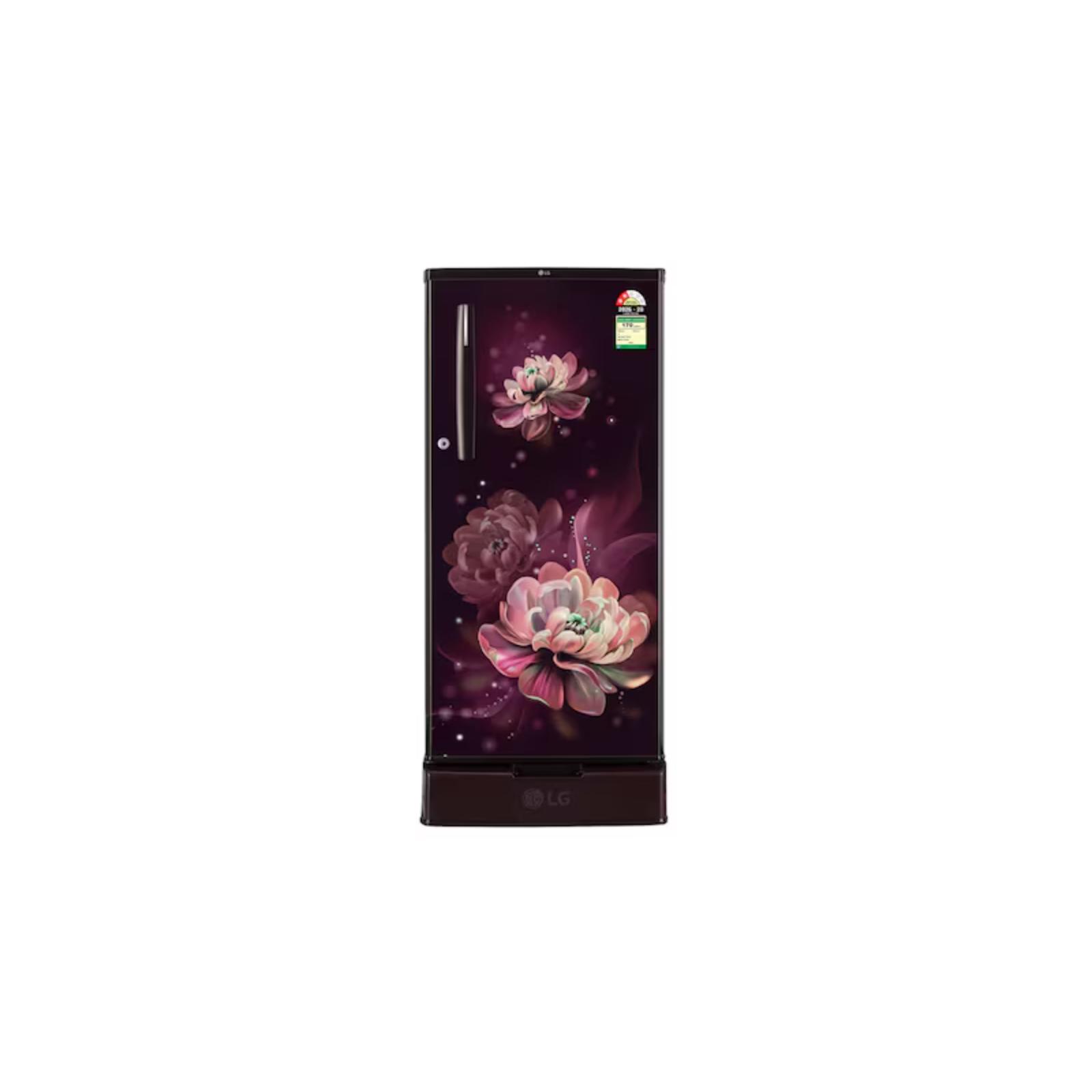 LG 185 L 2 Star Single Door Refrigerator (GLD1925XOWB)